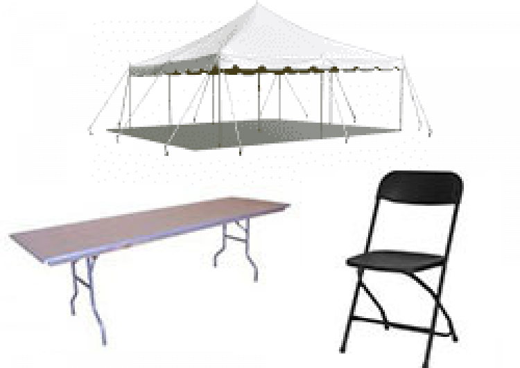 Tents, Tables & Chairs